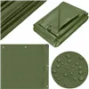 Tarpaulin 6x9m Springos GA2125 120g/m2 thick protective green sheet