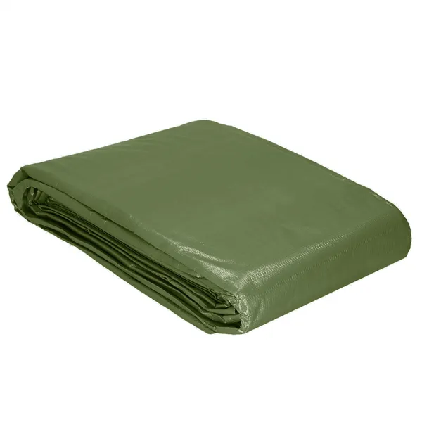 Tarpaulin 6x9m Springos GA2125 120g/m2 thick protective green sheet