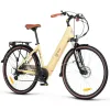 Elektrinis dviratis Youin BK2128C Kreminė 28" 250 W