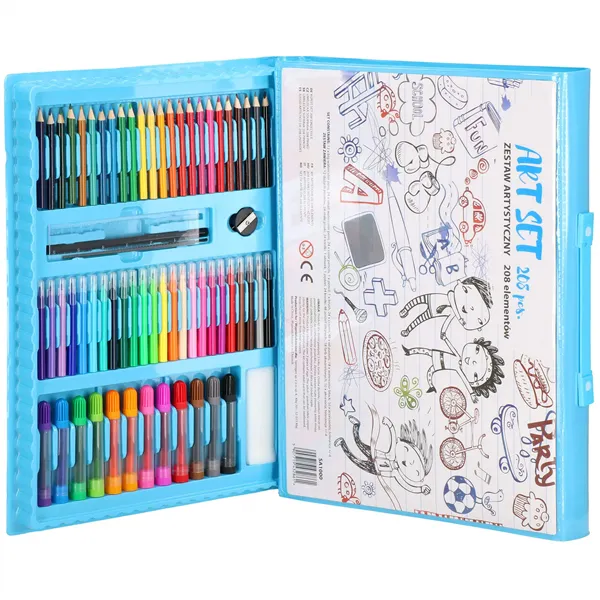 Artist's set Springos SA1000 208 pcs