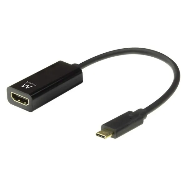 USB-C – HDMI adapteris Ewent EW9823 Juoda 15 cm 4K Ultra HD (1 vnt.)