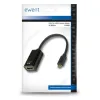 USB-C – HDMI adapteris Ewent EW9823 Juoda 15 cm 4K Ultra HD (1 vnt.)