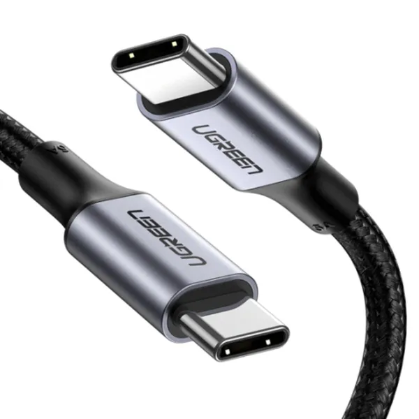 USB uz Lightning Kabelis Ugreen 70427 Melns Sudrabains 1 m