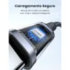 USB uz Lightning Kabelis Ugreen 70427 Melns Sudrabains 1 m