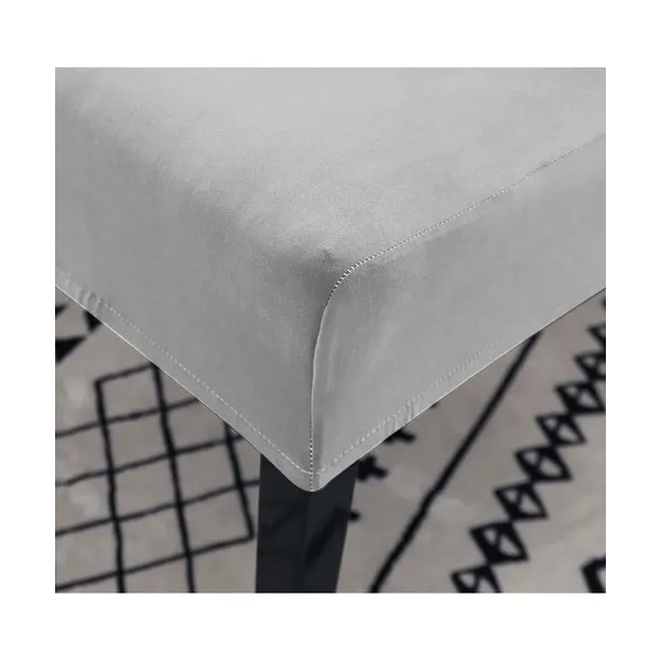 Chair cover - gray velvet Ruhhy 22979