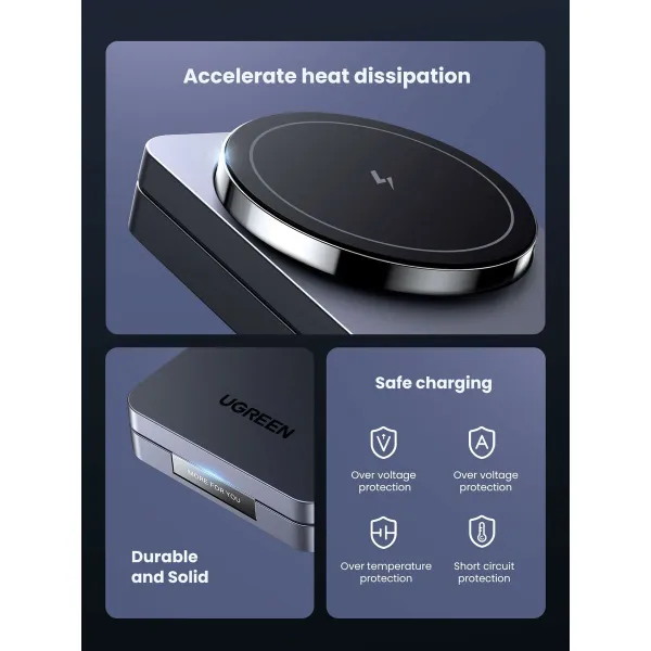USB - Lightning kabelis Ugreen 45056 Juoda