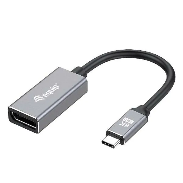 USB Kabelis Equip 133493 Bronza Melns/Pelēks 15 cm
