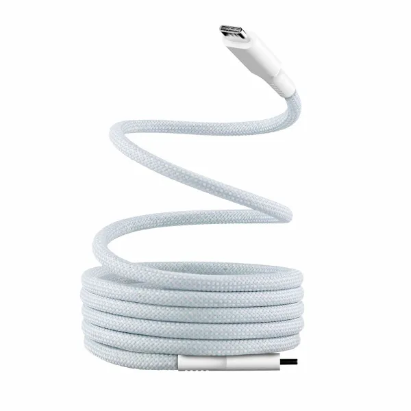 USB-C - USB-C kabelis T'NB TCPDMAGBL 1,5 m Mėlyna Balta