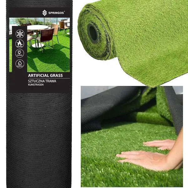 Artificial grass Springos GA0044 width: 1m x 1m