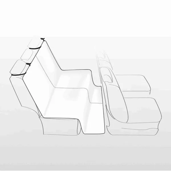 Individualus apsauginis automobilio sėdynių užvalkalas naminiams gyvūnėliams Trixie