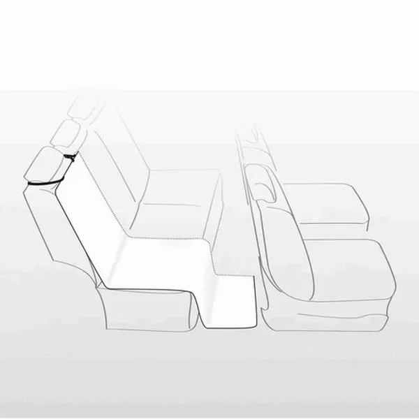 Individualus apsauginis automobilio sėdynių užvalkalas naminiams gyvūnėliams Trixie