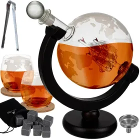 Dekanter - maakera - viskikomplekt Malatec 22553