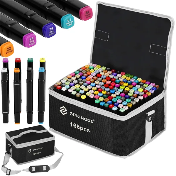 Markers Springos SA1016 168 pcs