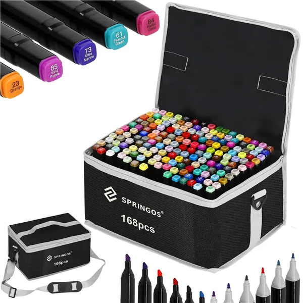 Маркеры Springos SA1016 168 шт.