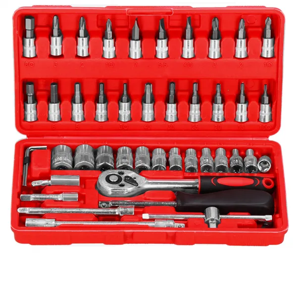 Spanner set of 45 elements, with case Springos GA0080