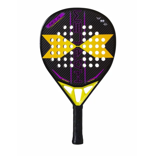 Rakete Harlem Padel Helix Dzeltens Melns