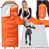 Sleeping bag Springos CS0120 orange