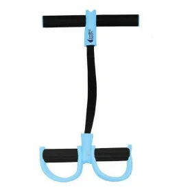 Elastīgas izturības trenēšanas saites LongFit Sport Zils/Melns