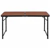 Folding table with chairs Springos CS0107 120 x 60 cm