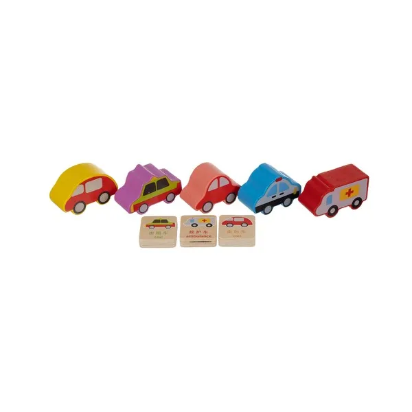 Wooden car sorter Kruzzel 22652