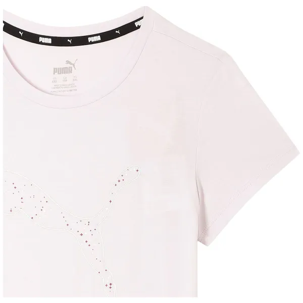 Детский Футболка с коротким рукавом Puma Power Graphic Stardust Чёрный