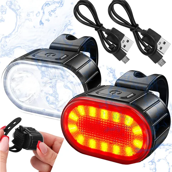 Usb bicycle light Springos BA0082