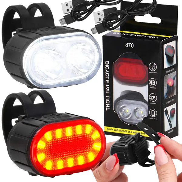 Usb bicycle light Springos BA0082