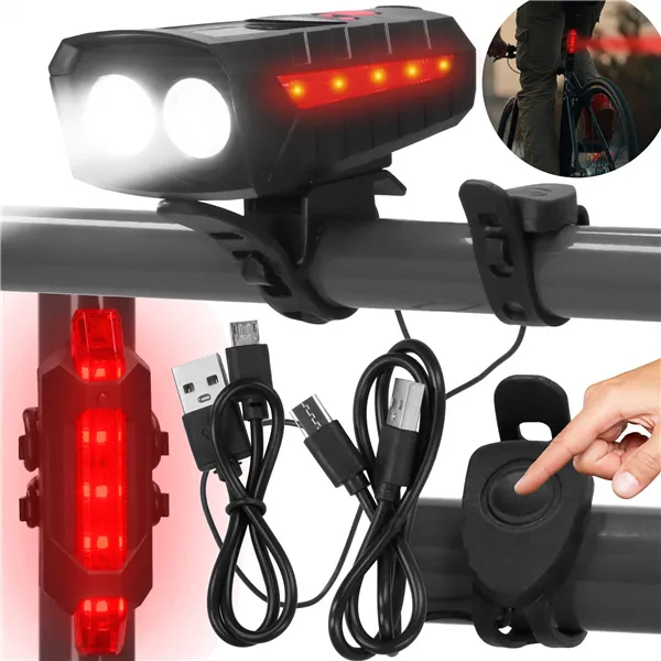 Bicycle light Springos BA0080