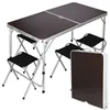 Tourist table with chairs Springos CS0073 120 x 60 cm