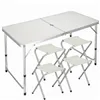 Tourist table with chairs Springos CS0035 120 x 60 cm