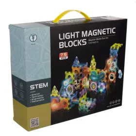 Magneettiset palikoiden rata 77 kpl Kruzzel 22684