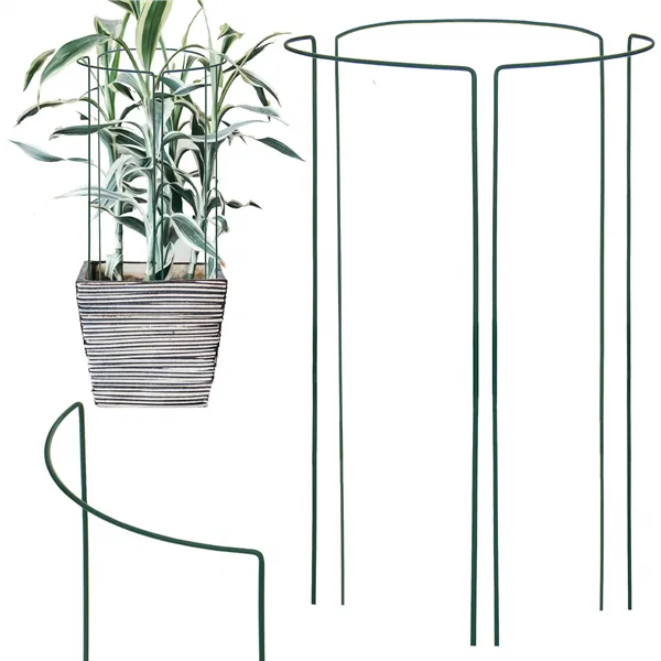 Metal support for flowers and plants Springos HA5170 75 cm