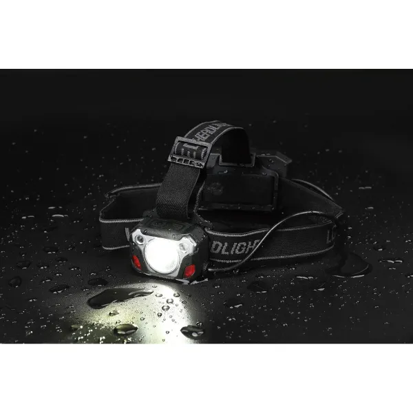 Ladattava ja Säädettävä LED-otsalamppu Stak 10 W 1200 Lm