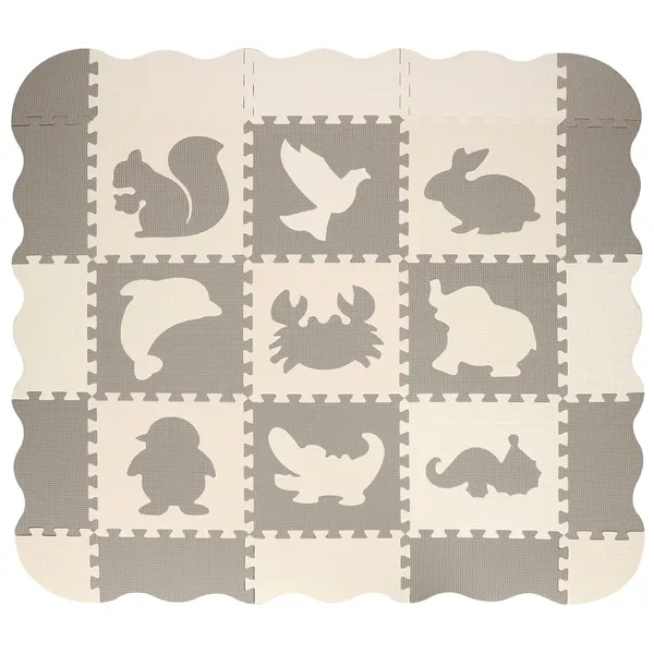 Children's foam mat - Puzle Springos FM0016 120 X 120 cm