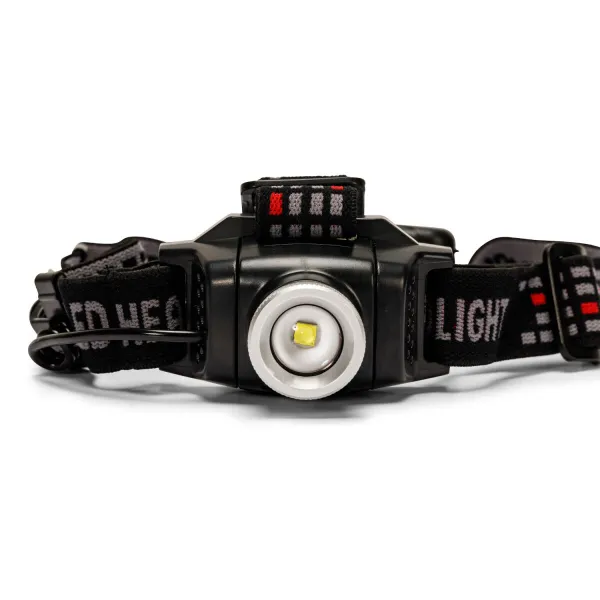 Uzlādējams un regulējams pieres LED lukturis Velamp 6 W 400 lm