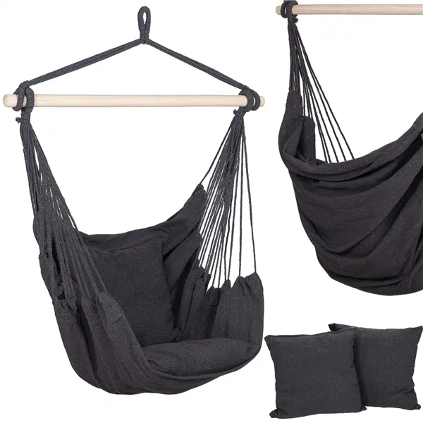 Brazilian hammock Springos HM046 grey