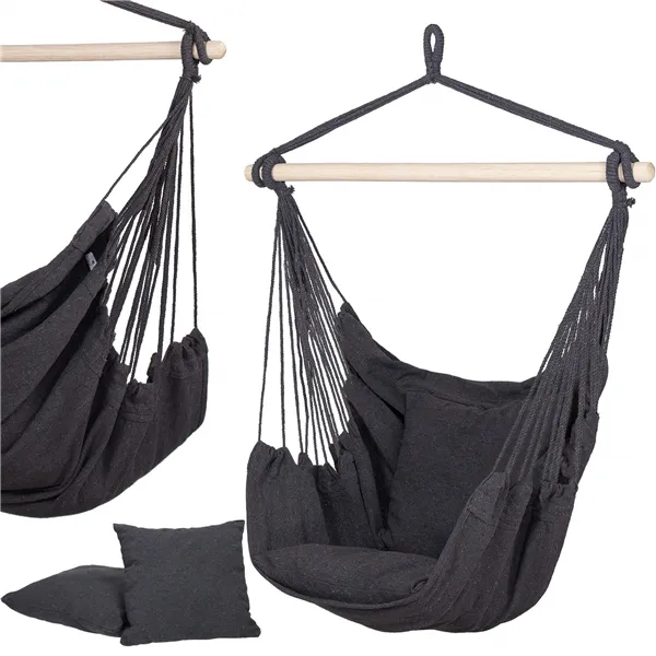 Brazilian hammock Springos HM046 grey