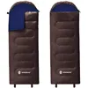 Tourist sleeping bag with hood 2in1 Springos CS0121 220x80 cm