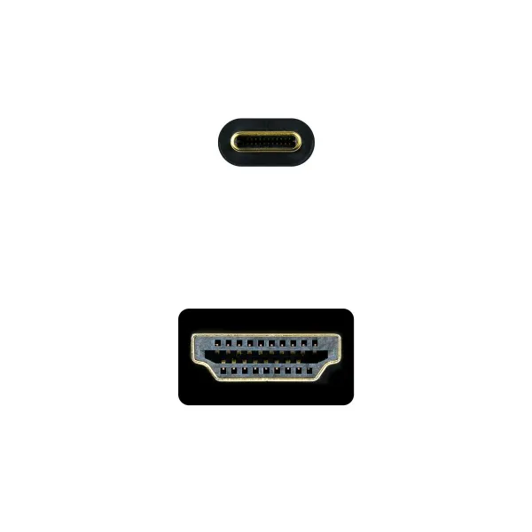 Кабель USB-C — HDMI NANOCABLE 10.15.5132 Чёрный 1,8 m 4K Ultra HD