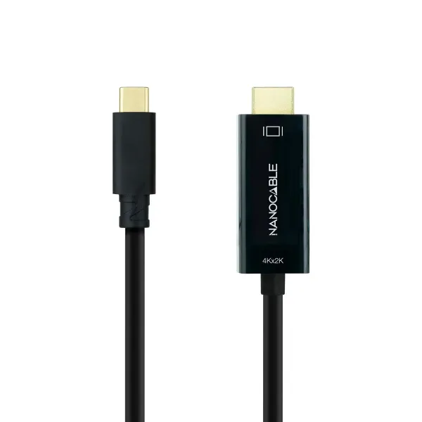 Кабель USB-C — HDMI NANOCABLE 10.15.5132 Чёрный 1,8 m 4K Ultra HD