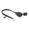 USB Kabelis DELOCK 88009 Melns 20 cm (1 gb.)