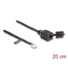 USB Kabelis DELOCK 88009 Melns 20 cm (1 gb.)