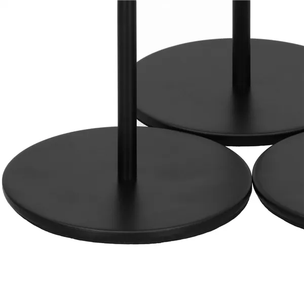 Metal candlesticks on high legs Springos HA7470