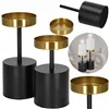 Metal candlesticks Springos HA7469