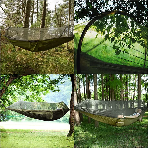 Hammock with mosquito net Springos GA0023