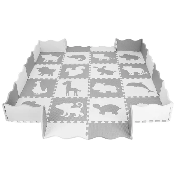 Children's foam mat - Puzle Springos FM0013 150 X 150 cm