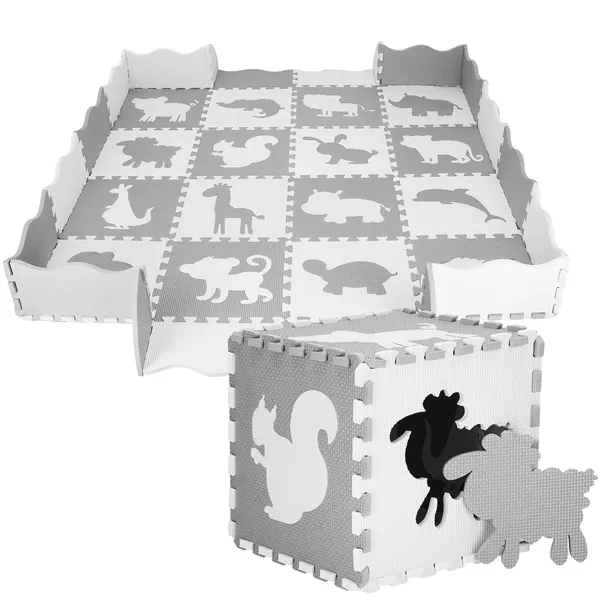 Children's foam mat - Puzle Springos FM0013 150 X 150 cm