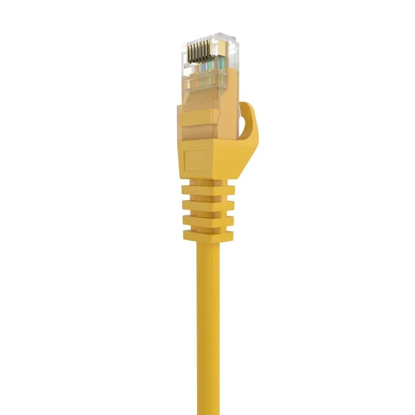 Твердый кабель RJ45 кат. 6 UTP Aisens A145-0569 Жёлтый 3 m