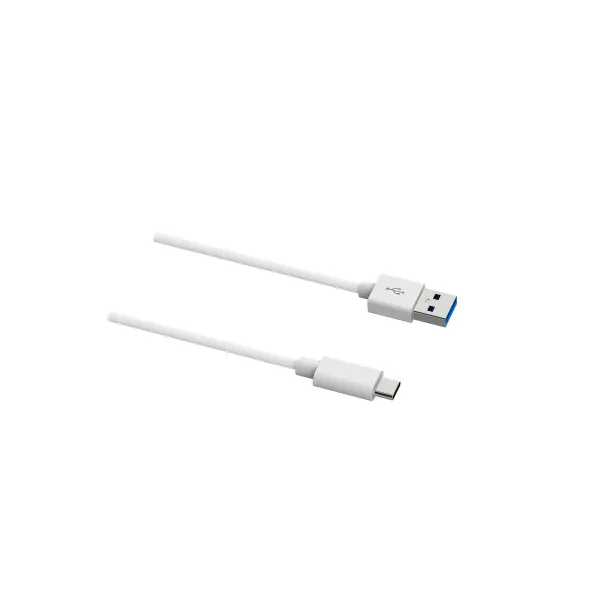 USB A - USB C kabelis DCU 30402065 Balta