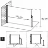 Side awning Springos AW0005 350 X 180 CM